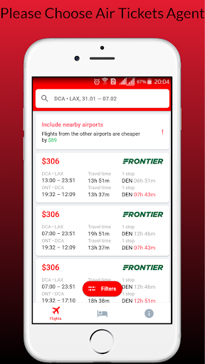 Cheap Air Tickets Screen 3
