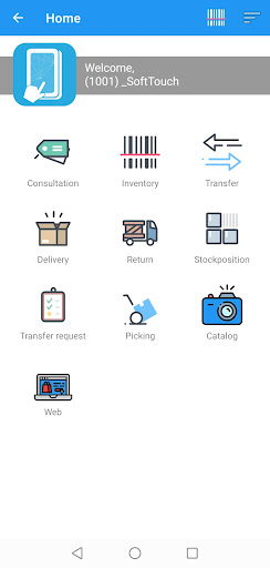 Android application MyFasMan Mobile screenshort