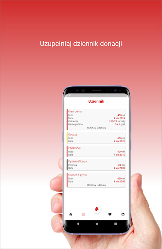 Dawca krwi Screen 2