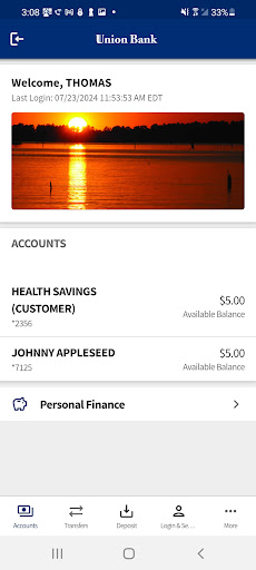 Union Bank Mobile Monticello Screen 3