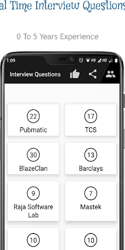 Interview Question - Fresher Android Developer