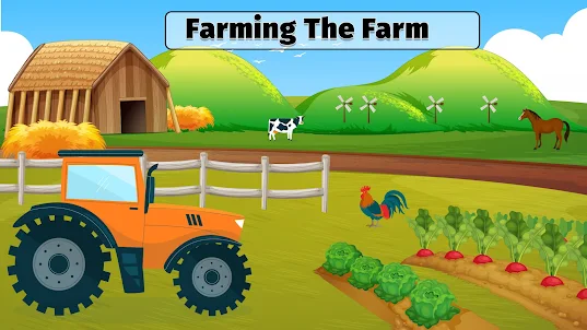 حيوانات المزرعة ألعاب الزراعة