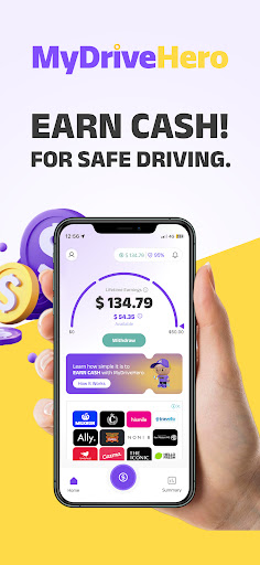 Android application MyDriveHero (KSafe) screenshort