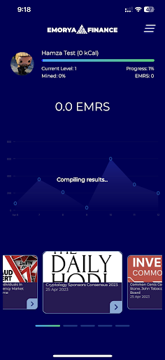 Android application Emorya screenshort