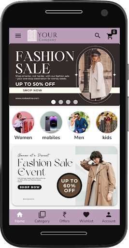 Android application Website into App screenshort