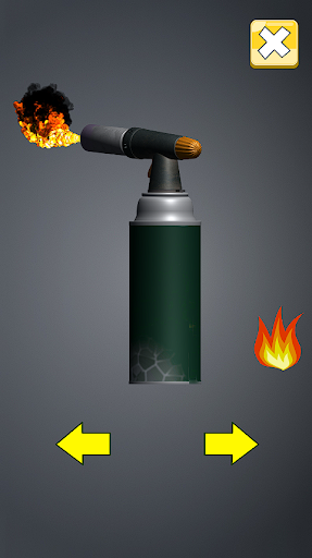 Android application Gas-burner screenshort