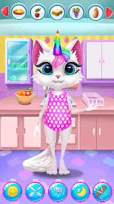 Captura de Pantalla 16 Kitty Kate Unicorn Daily Care android