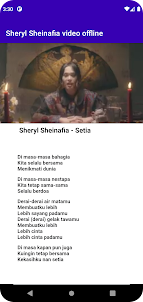 Sheryl Sheinafia video offline