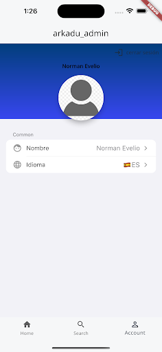 Arkadu Admin Screen 2