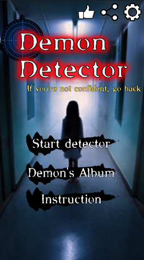 Android application Demon Detector : Ghost Radar screenshort