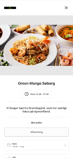 Android application Green Mango DK screenshort