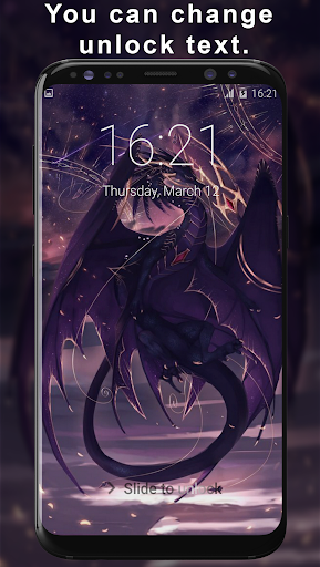 Dragon Pattern Lock Screen Screen 3