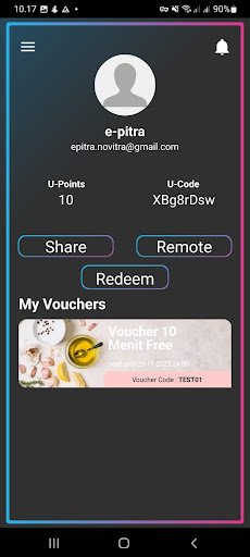 Ubeatz Member App Screen 3