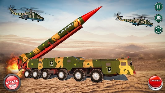 Army missile launcher Game 3d Unknown