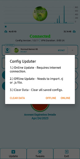 RTCNET Screen 3