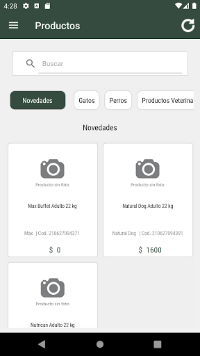 Distribuidora Raciones del Est Screen 3