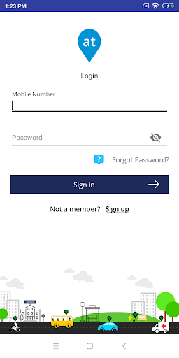 Android application Addon Track screenshort
