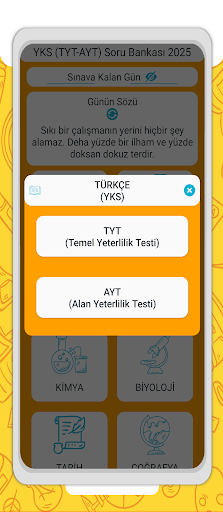 YKS (TYT-AYT) Soru Bankası screenshot 2