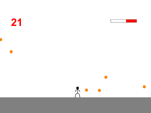 Oranges - Simple avoid falling game