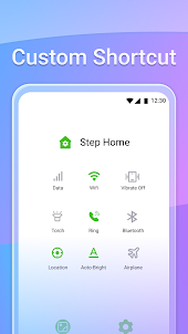 Step Home: health launcher