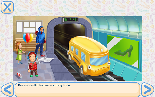 Bus Story Adventures Fairy Tale for Kids screenshots 13