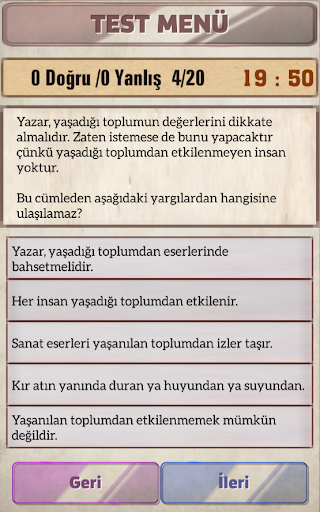Türkçe Deneme Sınavları