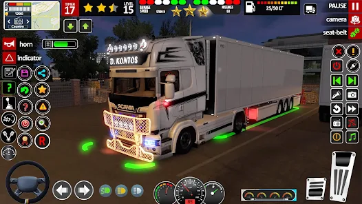 Heavy Truck Simulator para android  Jogo de caminhão, Truck, Caminhão  pesado