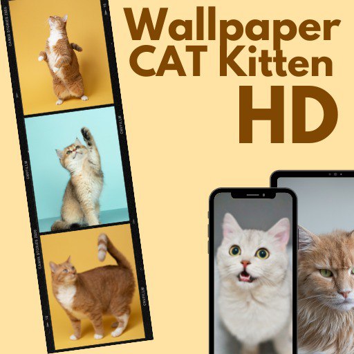 Cute Cat Wallpaper HD Kittens logo