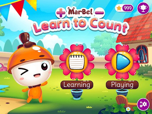Screenshot of Marbel Kids Learn To Count