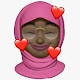 Black People Muslim Hijab Stickers For Whatsapp Download on Windows