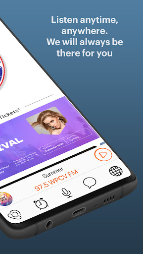 97.5 WPCV FM Screen 2