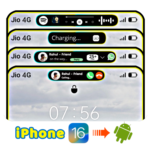 Dynamic Island - IOS 16 Notch logo