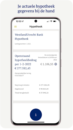 Android application MijnWUB screenshort