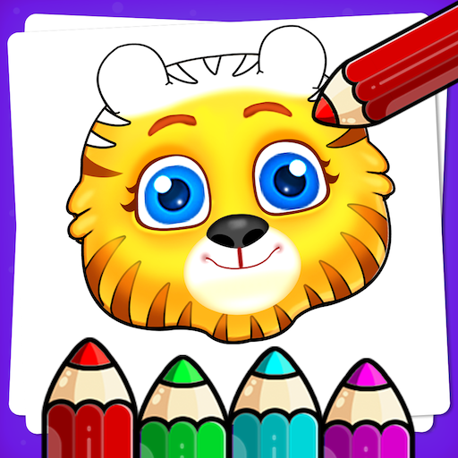 Kids Coloring & Drawing Book logo