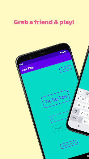 Android application TicTacToe screenshort