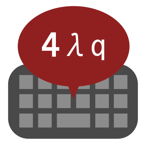Mathematical keyboard D logo