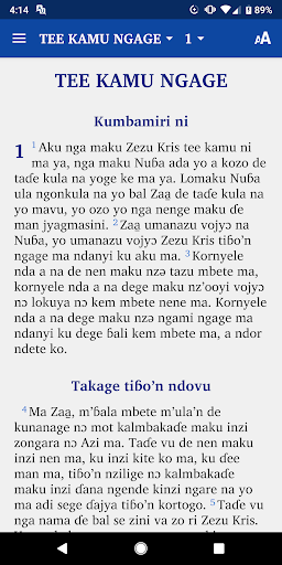 Rito New Testament Screen 2