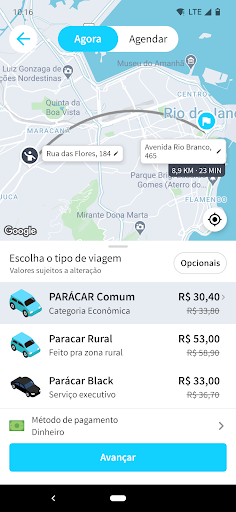 PARACAR Screen 3