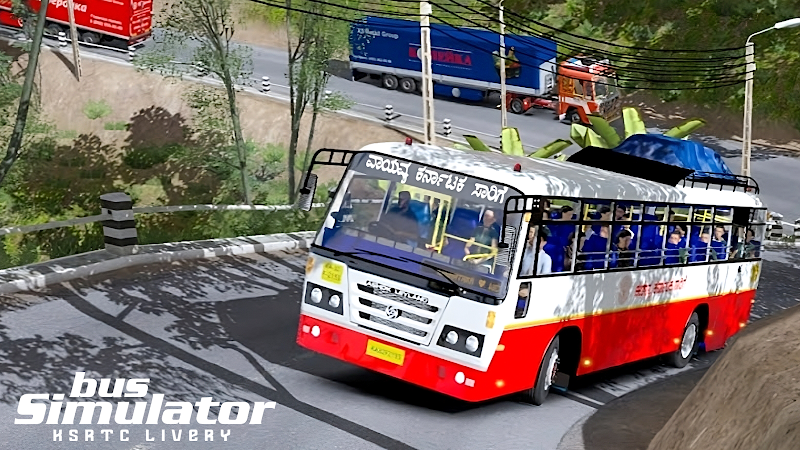 APSRTC Ashok Leyland Bus Driving - Bus Simulator Indonesia - Android  Gameplay 