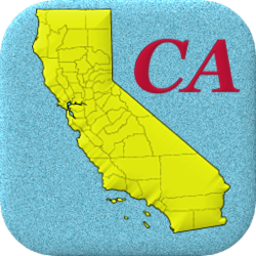 Угадай местоположение. Red Counties in California.