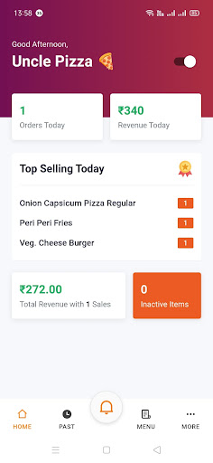 Android application First & Fast Vendor screenshort