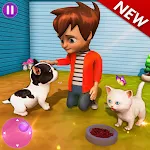 Cover Image of Download Virtual Pet Family Cat & Dog Adventures 1.3 APK