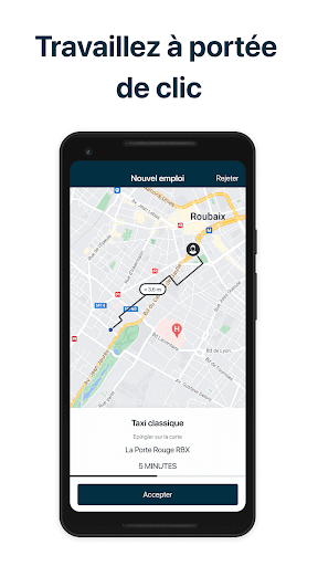 Driver: 6tyDrive app Screen 2