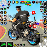 Police Moto Bike Chase Crime icon