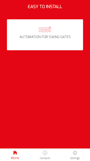 Android application Bft Easy Set screenshort