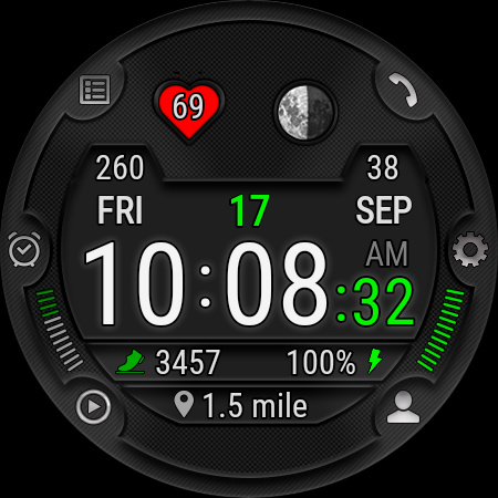 Futorum H11 Digital watch face screenshot 19