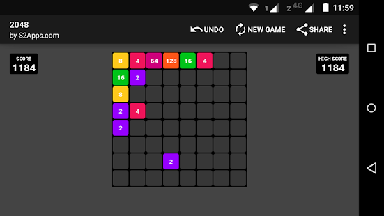 2048 Screenshot