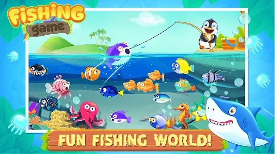 Deep Sea Fishing:Game For Kids