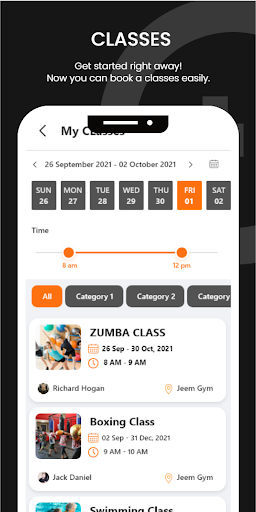 District Gym Screen 2