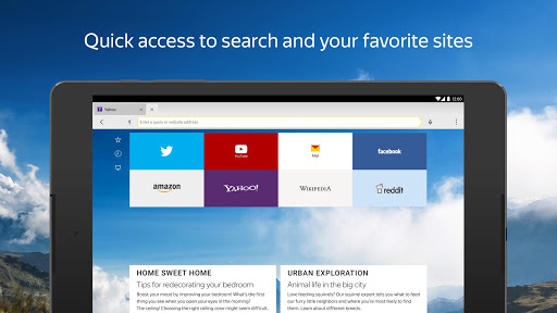 Yandex Browser (alpha) 21.5.4.54 screenshots 6